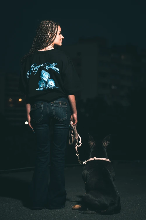 ICE DICE 71 tee black
